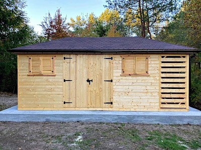 Domek narzędziowy ZEUS 3m x 6m