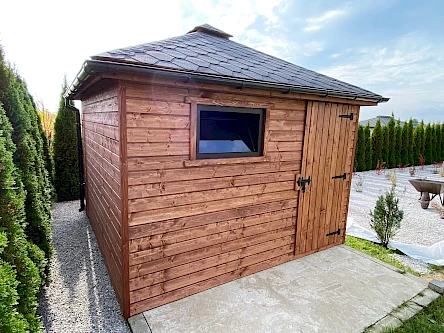 Domek narzędziowy ARES 3m x 3m