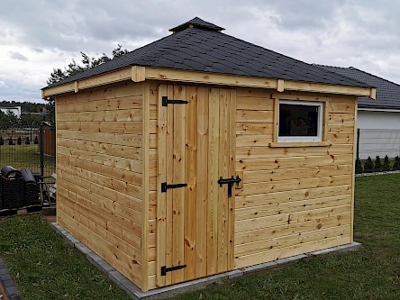 Domek narzędziowy ARES 3m x 3m