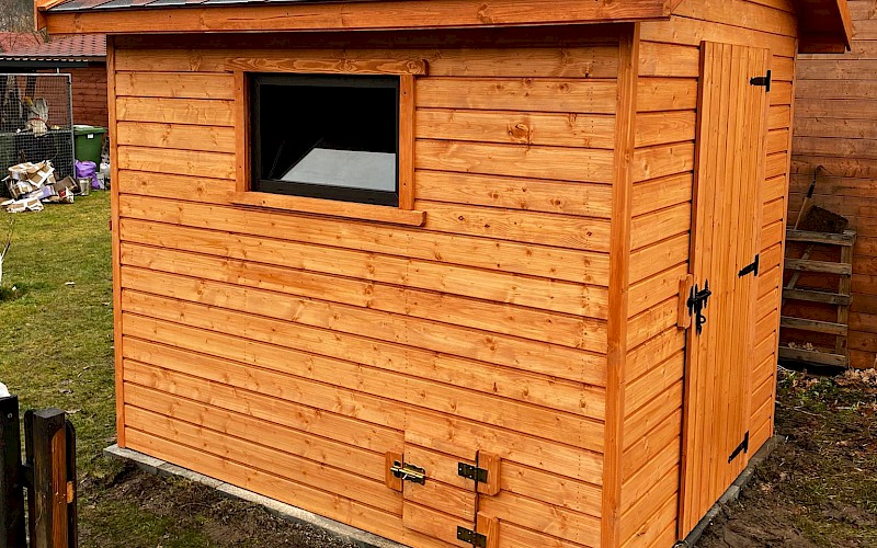 Domek dla kur 2,5m x 2m