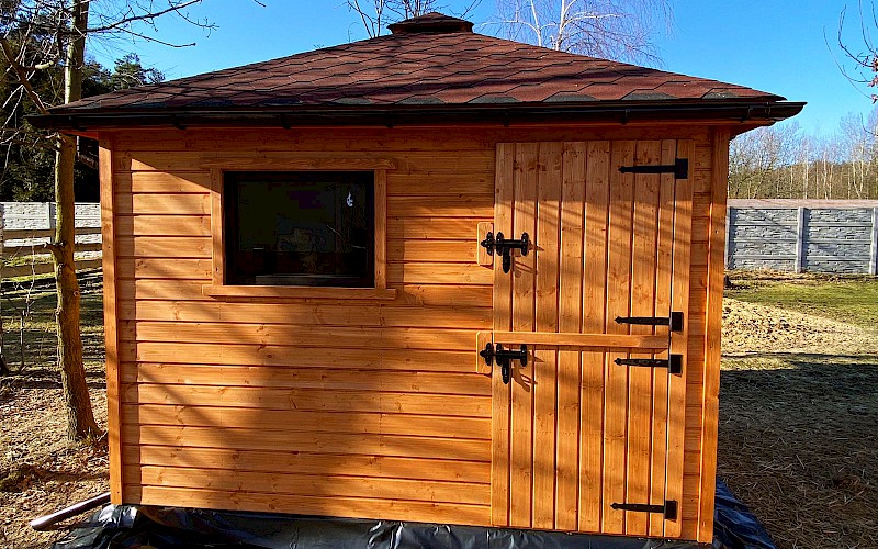 Domek dla alpak 3m x 3m