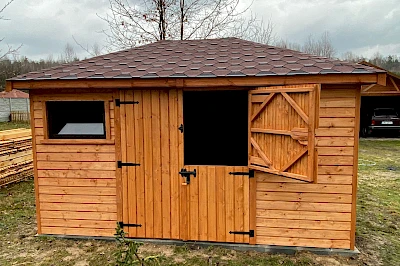 Domek dla alpak 3m x 3m