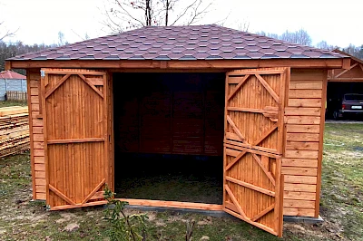 Domek dla alpak 3m x 3m