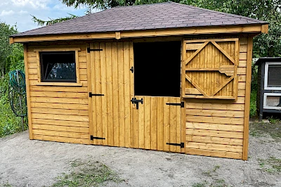 Domek dla alpak 3m x 3m