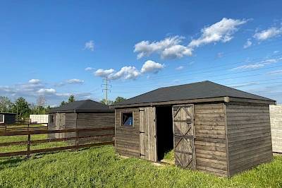 Domek dla alpak 3m x 5m
