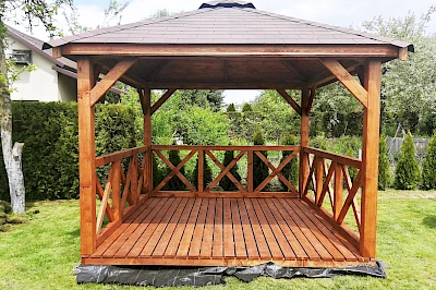 Altana ogrodowa ATENA 3m x 3m