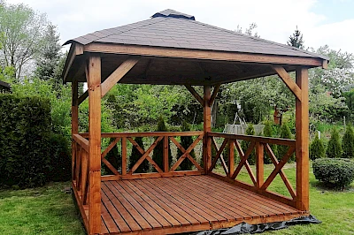 Altana ogrodowa ATENA 3m x 3m