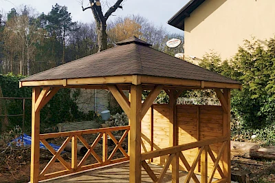 Altana ogrodowa ATENA MIX 3m x 3m