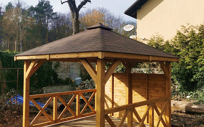 Altana ogrodowa ATENA MIX 3m x 3m