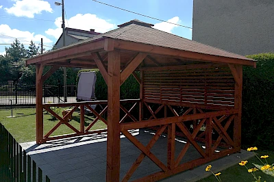 Altana ogrodowa ATENA MIX 3m x 3m