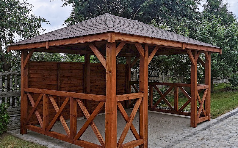 Altana ogrodowa ATENA MIX 3m x 4m
