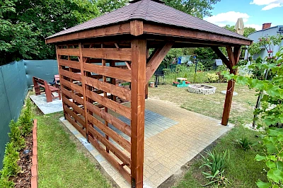 Altana ogrodowa ETER 3m x 3m