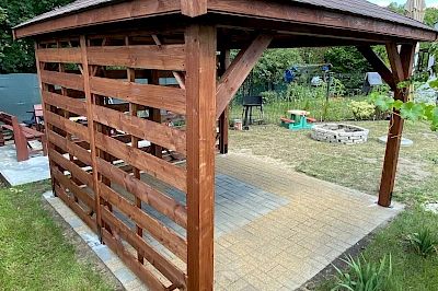 Altana ogrodowa ETER 3m x 3m