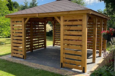 Altana ogrodowa ETER 4m x 4m