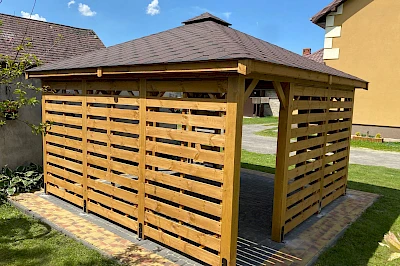 Altana ogrodowa ETER 4m x 4m