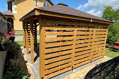 Altana ogrodowa ETER 4m x 4m