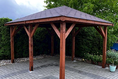 Altana ogrodowa GAJA 3m x 4m
