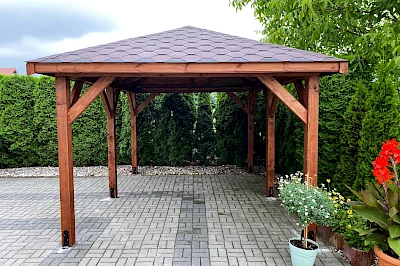 Altana ogrodowa GAJA 3m x 4m
