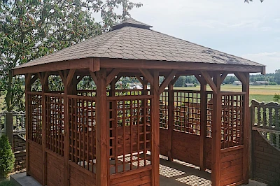 Altana ogrodowa TEJA 3m x 3m