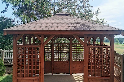 Altana ogrodowa TEJA 3m x 3m