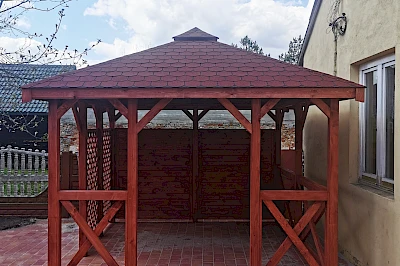 Altana ogrodowa TEJA MIX 3m x 3m