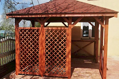Altana ogrodowa TEJA MIX 3m x 3m