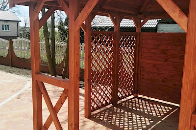 Altana ogrodowa TEJA MIX 3m x 3m