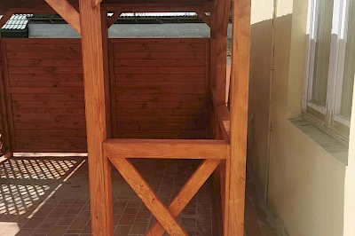 Altana ogrodowa TEJA MIX 3m x 3m