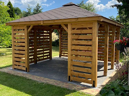 Altana ogrodowa ETER 4m x 4m
