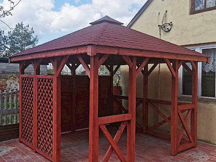 Altana ogrodowa TEJA MIX 3m x 3m