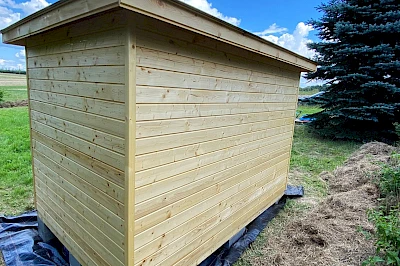 Domek narzędziowy ARES 2m x 3m