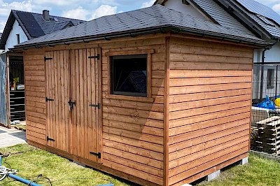 Domek narzędziowy ARES 2,5m x 4m