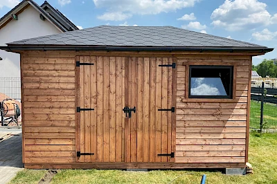 Domek narzędziowy ARES 2,5m x 4m