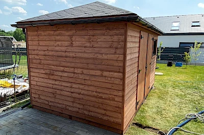 Domek narzędziowy ARES 2,5m x 4m