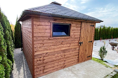 Domek narzędziowy ARES 3m x 3m