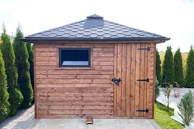 Domek narzędziowy ARES 3m x 3m