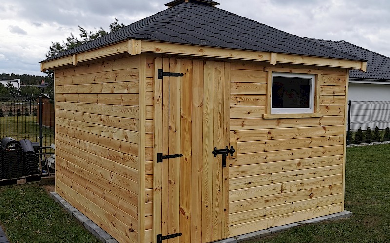 Domek narzędziowy ARES 3m x 3m