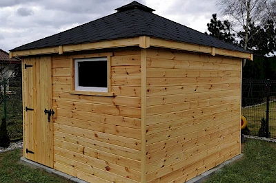 Domek narzędziowy ARES 3m x 3m