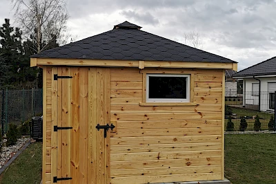 Domek narzędziowy ARES 3m x 3m