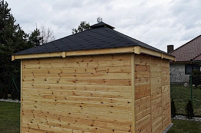 Domek narzędziowy ARES 3m x 3m