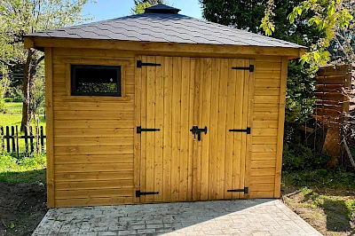 Domek narzędziowy ARES 3m x 3m