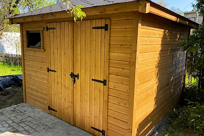 Domek narzędziowy ARES 3m x 3m