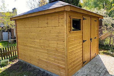 Domek narzędziowy ARES 3m x 3m