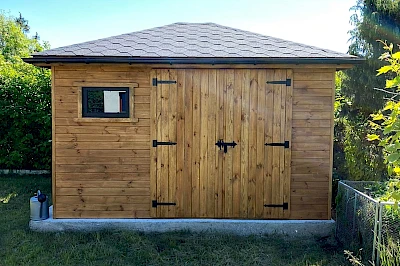 Domek narzędziowy ARES 3m x 3,5m