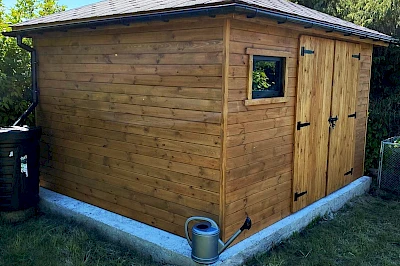 Domek narzędziowy ARES 3m x 3,5m