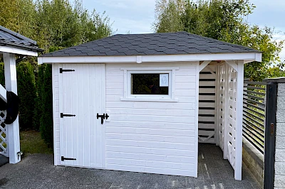 Domek narzędziowy ZEUS 2m x 3m