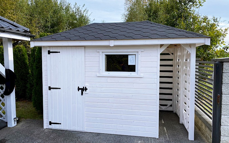 Domek narzędziowy ZEUS 2m x 3m