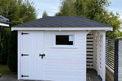 Domek narzędziowy ZEUS 2m x 3m