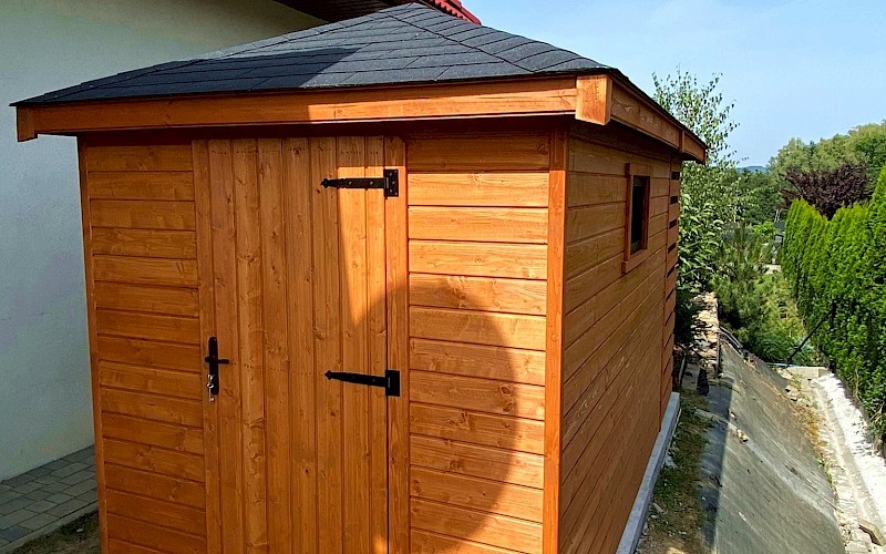 Domek narzędziowy ZEUS 2m x 4m