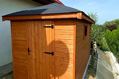 Domek narzędziowy ZEUS 2m x 4m